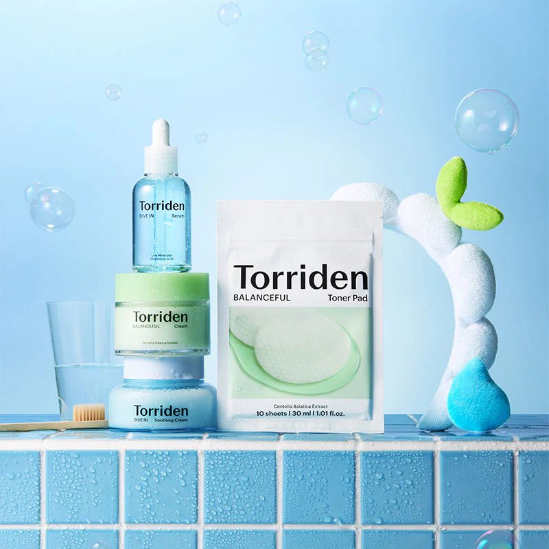 Torriden Glowin Softly Hydration Heros (4 Items) by Torriden – Skincare Set