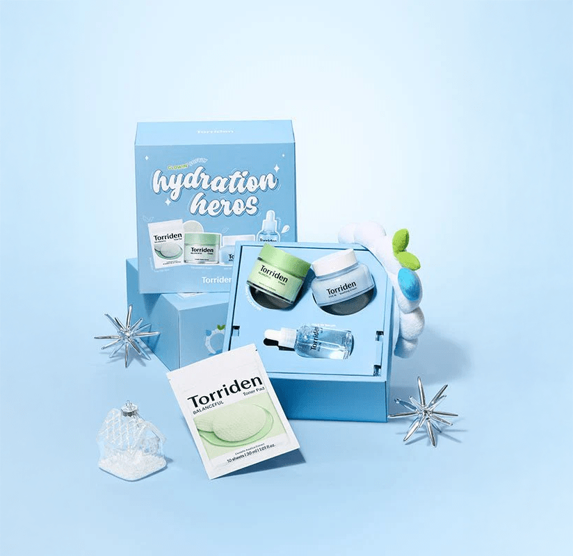 Torriden Glowin Softly Hydration Heros (4 Items) by Torriden – Skincare Set