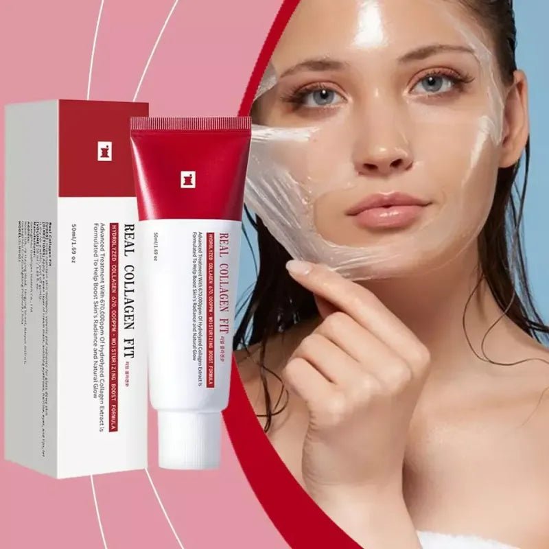 TOSOWOONG Real Collagen Fit Hydrolyzed Collagen Wrapping Mask 50ml by TOOSOOWOONG – Wrapping Mask