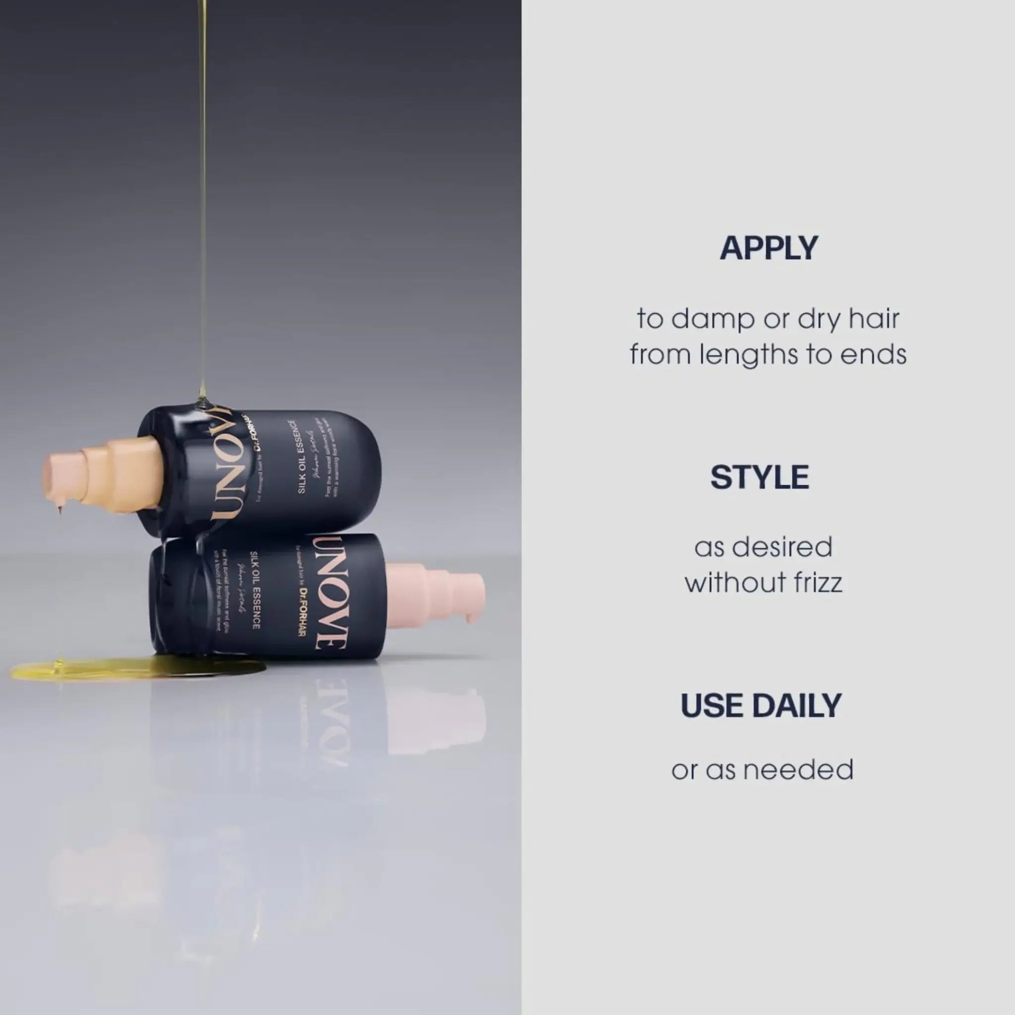 Unove Silk Oil Essence Tender Bloom 70ml by Unove – Hair Oil & Serum