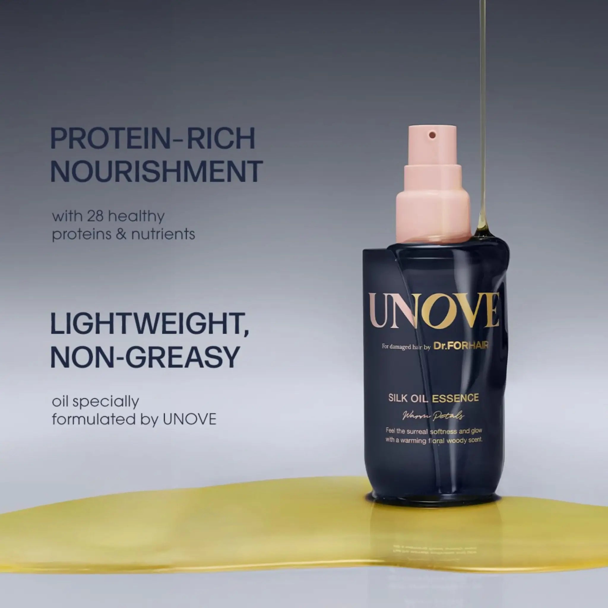 Unove Silk Oil Essence Tender Bloom 70ml by Unove – Hair Oil & Serum