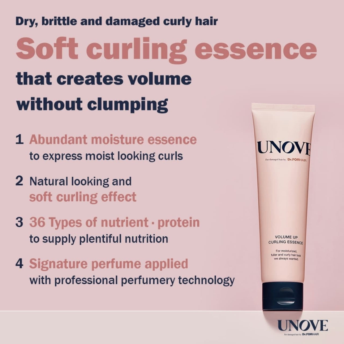 UNOVE Volume Up Curling Essence 147ml by UNOVE – Hair Oil & Serum