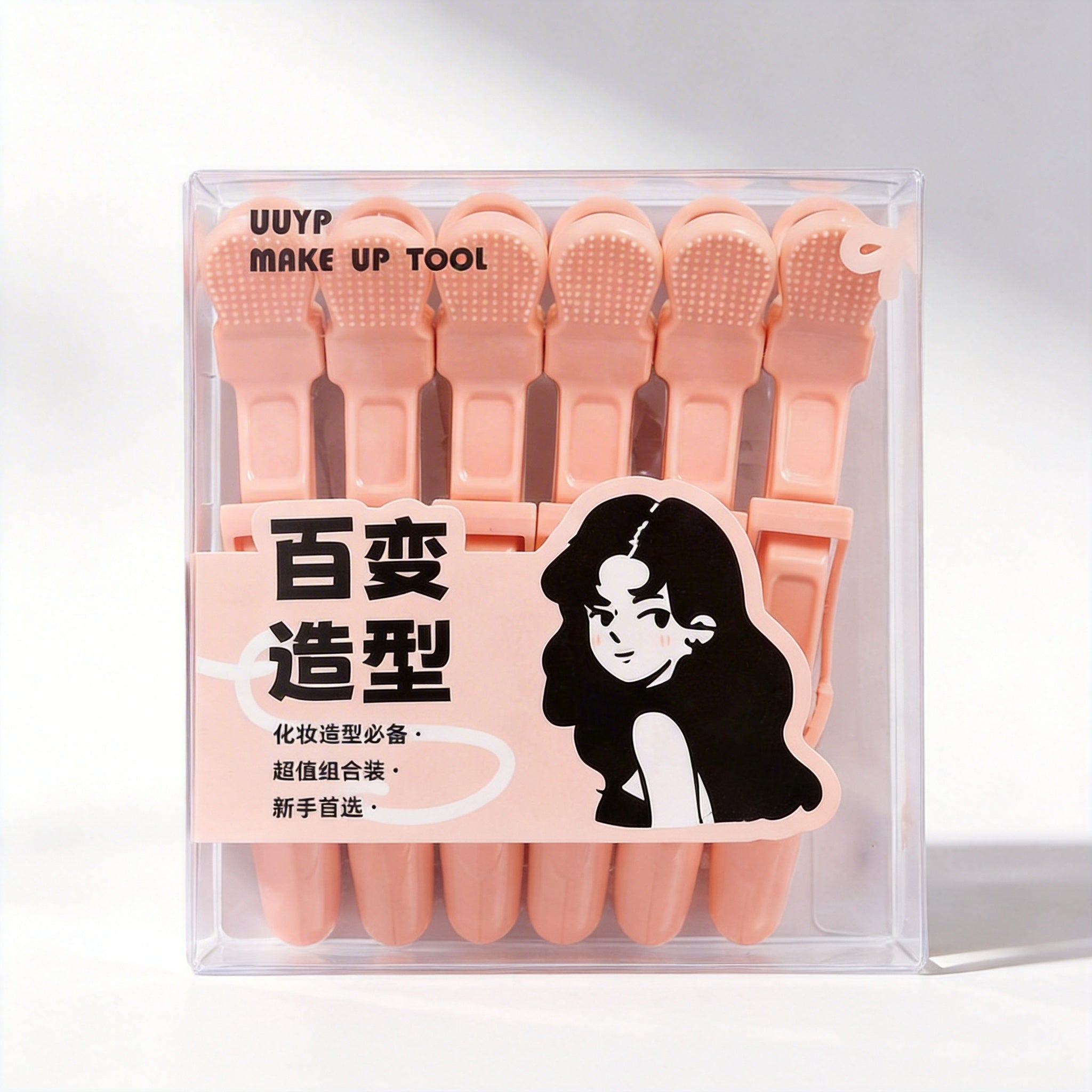 UUYP Combination Partition Clip 6pcs by UUYP – Hair Tool