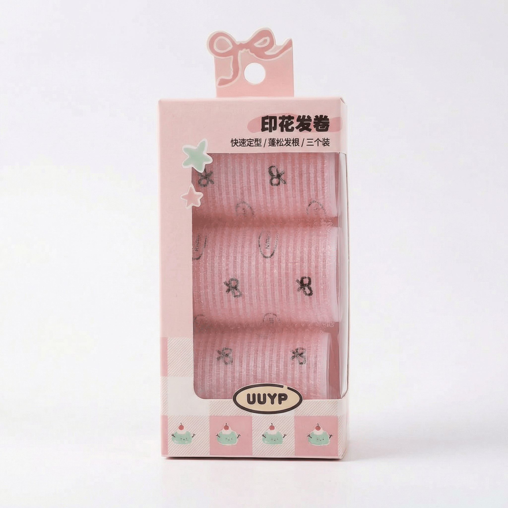 UUYP Printed Hair Curlers (3 Pieces) by UUYP – Hair Tool