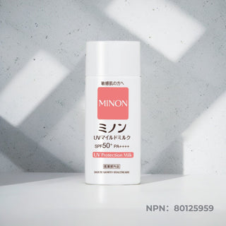 UV Protection Milk SPF50+ PA++++ - Minon | Kiokii and...