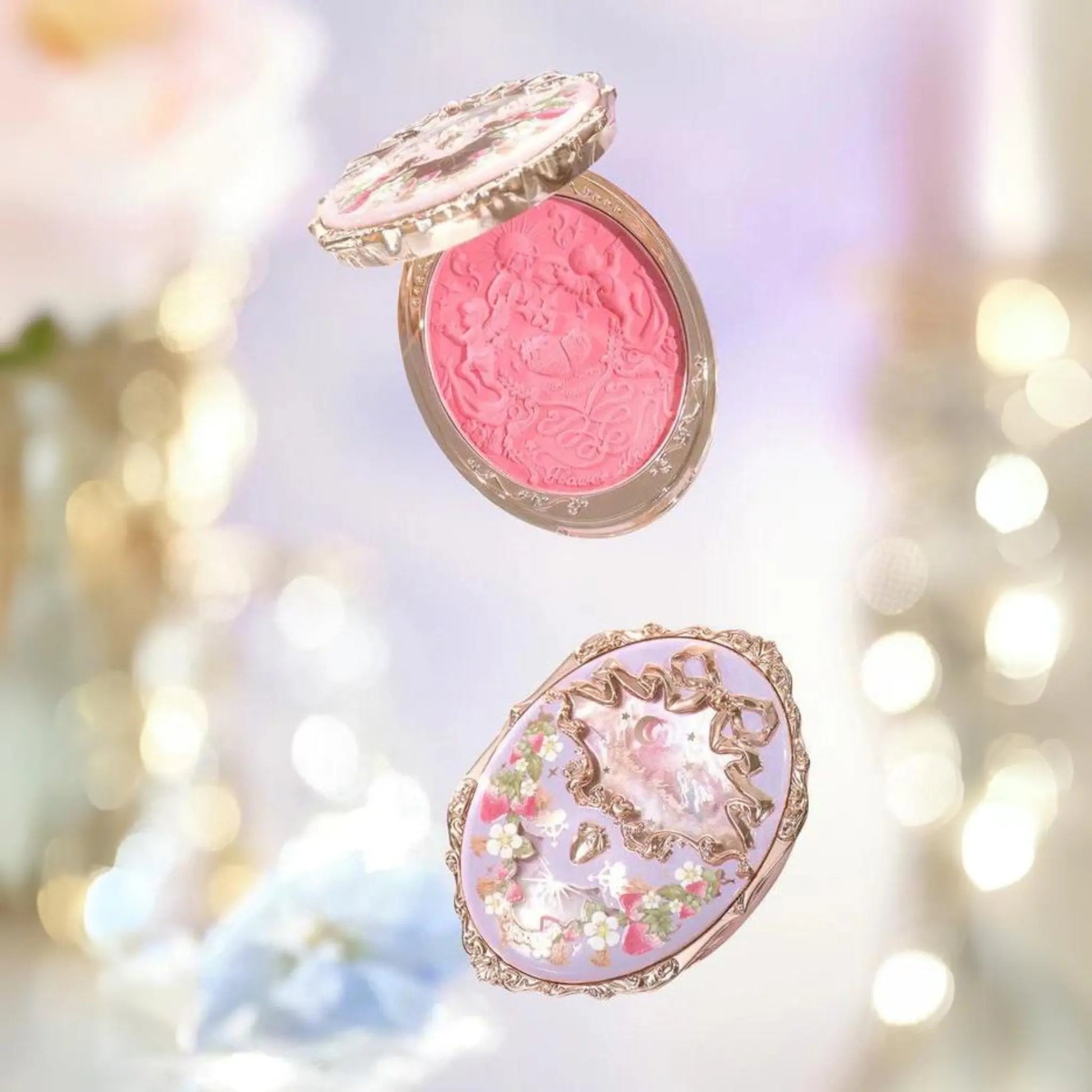 Flower Knows Violet Strawberry Rococo Embossed Blush (2 Shades) by Flower Knows – Blush