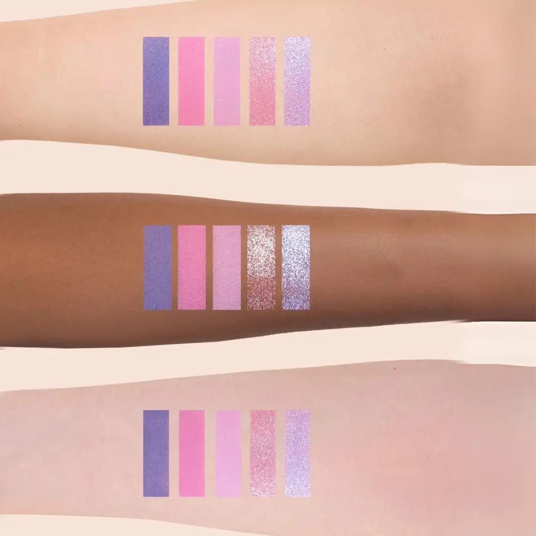 Flower Knows Violet Strawberry Rococo Five - Color Eyeshadow Palette G01 Starmoon Strawberry – Eye Shadow photo