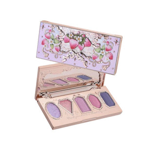Violet Strawberry Rococo Five-Color Eyeshadow Palette G01 Starmoon Strawberry - Flower Knows | Kiokii and...