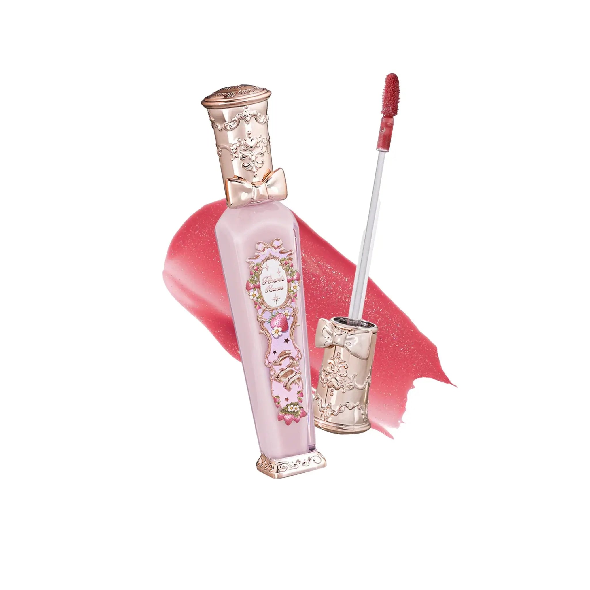 Flower Knows Violet Strawberry Rococo Glowy Lip Gloss (4 Colors) by Flower Knows – Lip Gloss