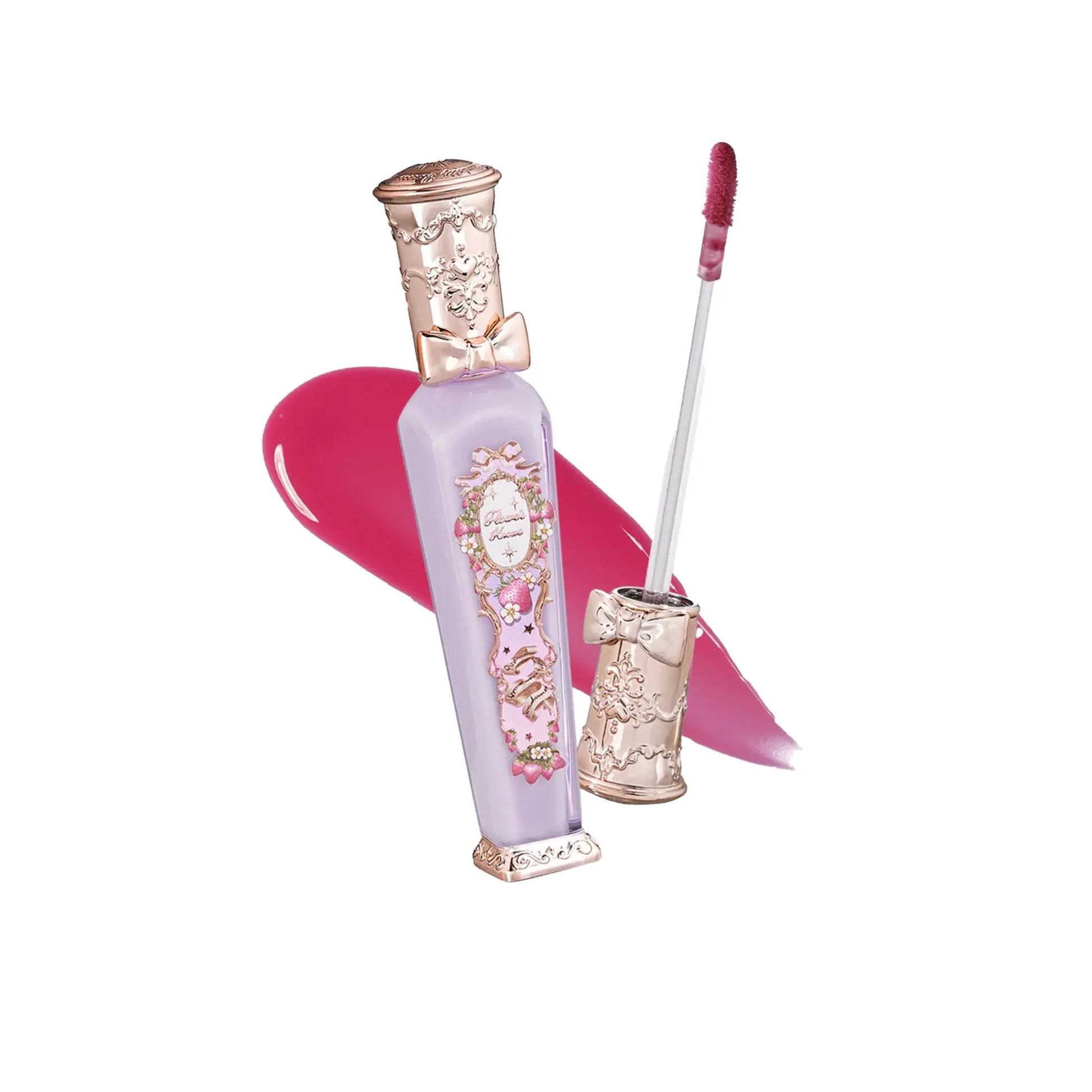 Flower Knows Violet Strawberry Rococo Glowy Lip Gloss (4 Colors) by Flower Knows – Lip Gloss
