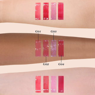 Violet Strawberry Rococo Glowy Lip Gloss （4 Colors) - Flower Knows | Kiokii and...