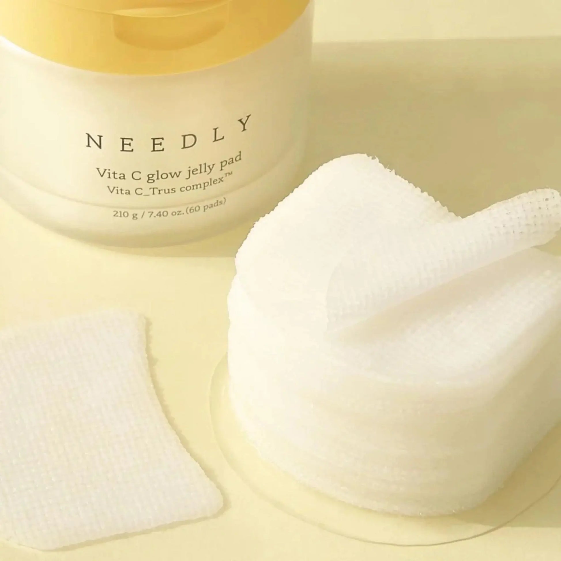 NEEDLY Vita C Glow Jelly Pad 60 Pads by Needly – Toner Pads