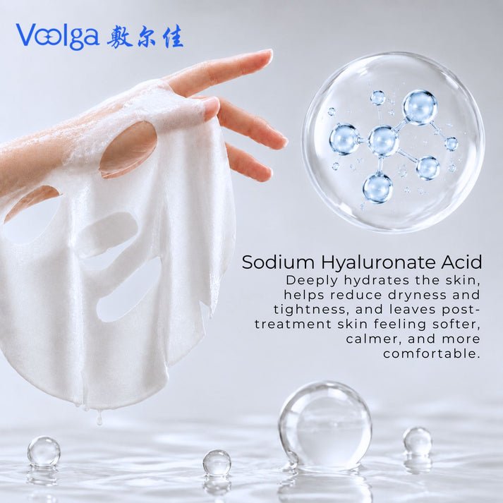 Voolga Sodium Hyaluronate Dressing Repair Face Mask 5pcs by Voolga – Sheet Mask