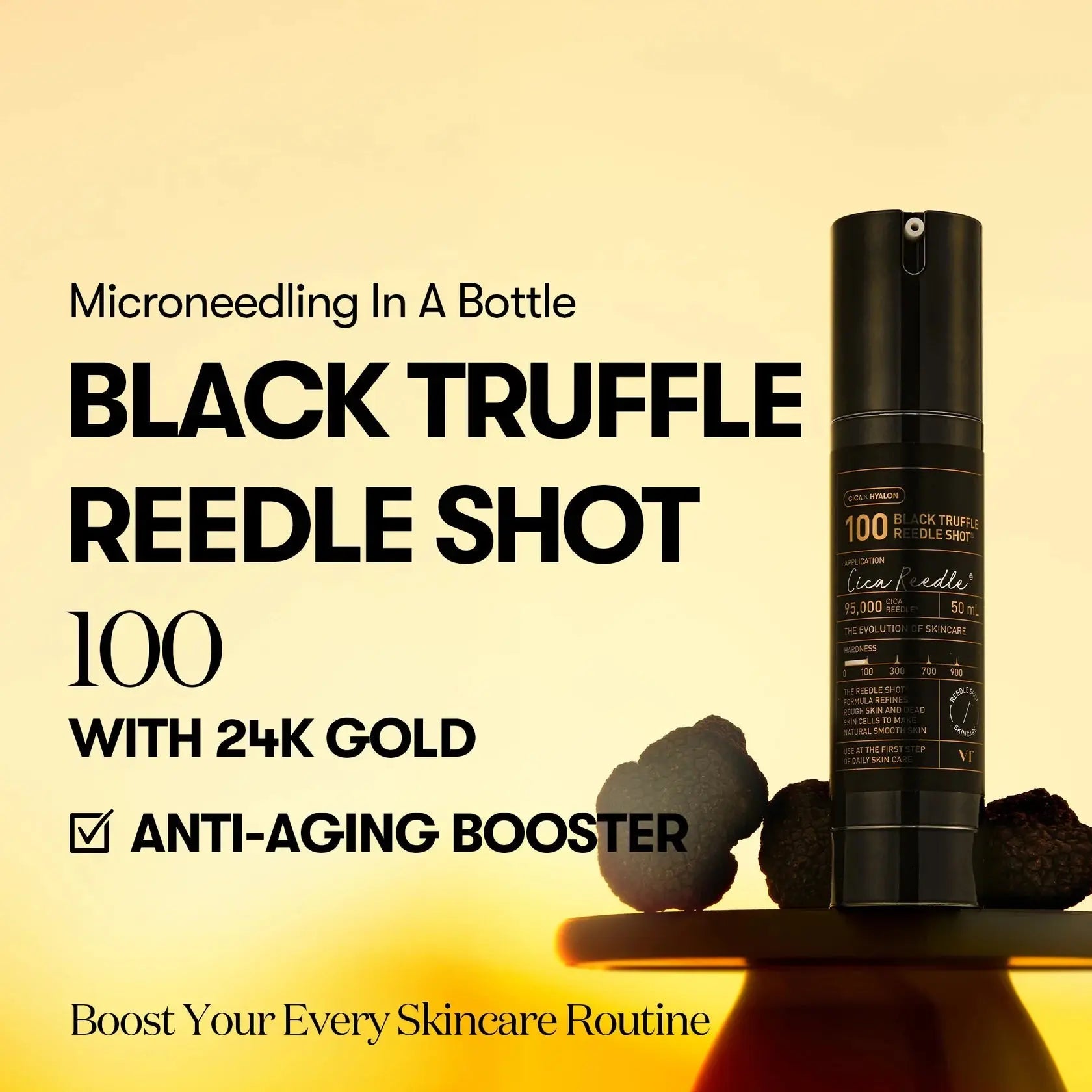 VT Black Truffle Reedle Shot 100 50ml by VT Cosmetics – Serum & Ampoule