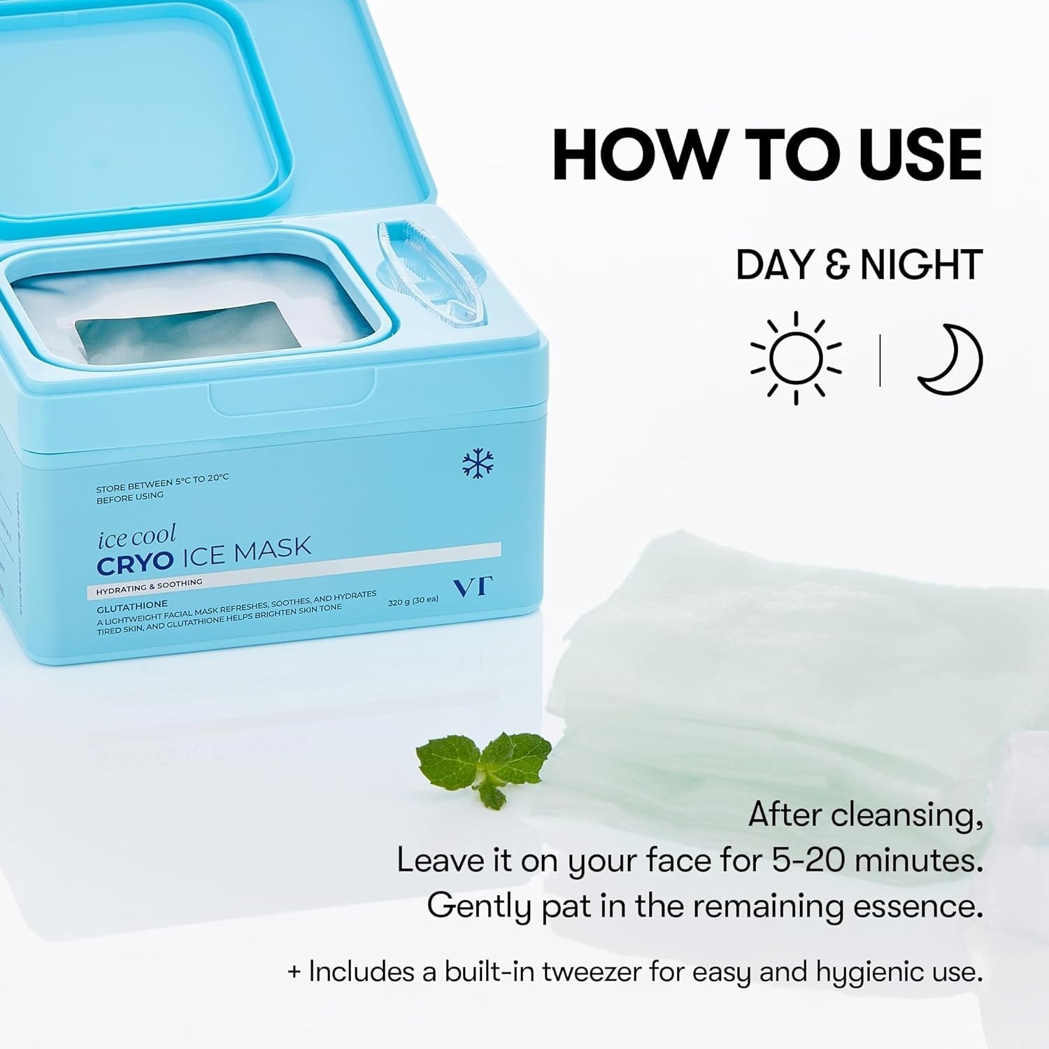 VT Cryo Ice Mask 320g by VT Cosmetics – Sheet Mask