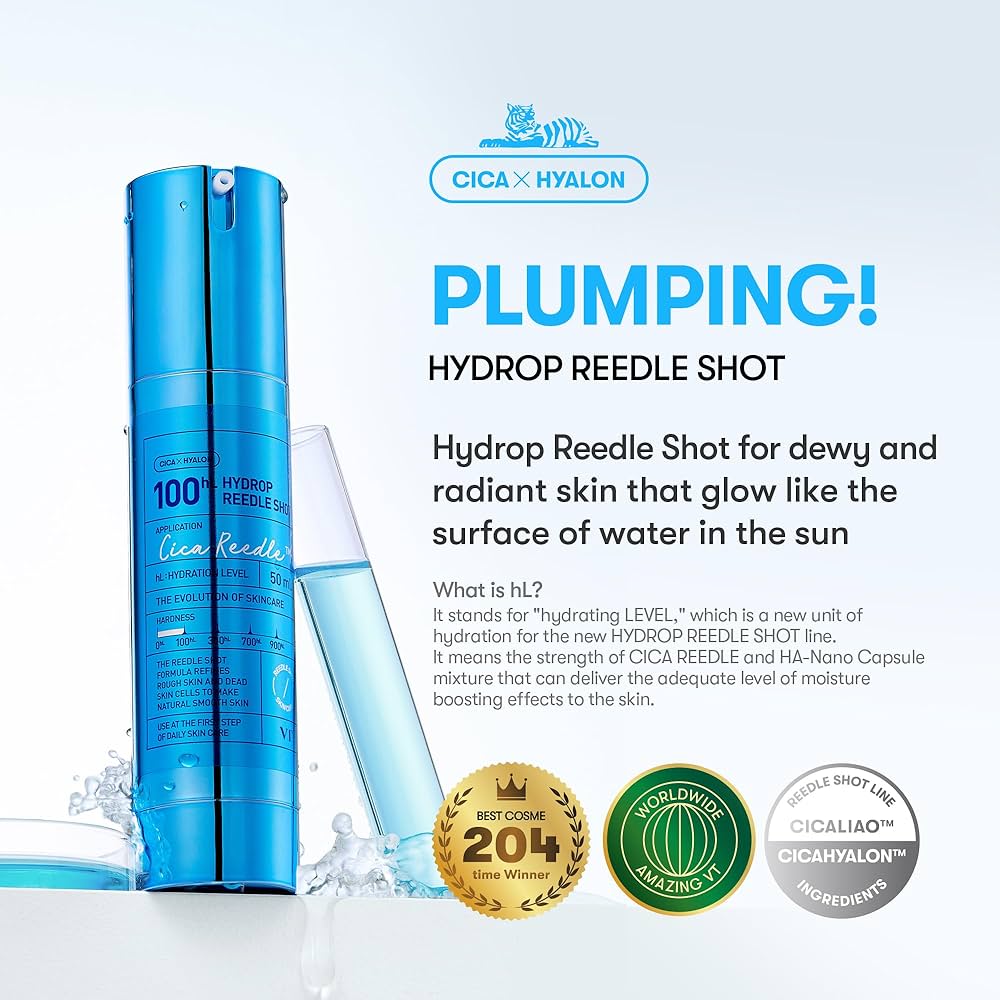 VT Hydrop Reedle Shot 100 Essence 50ml by VT Cosmetics – Toner & Essence