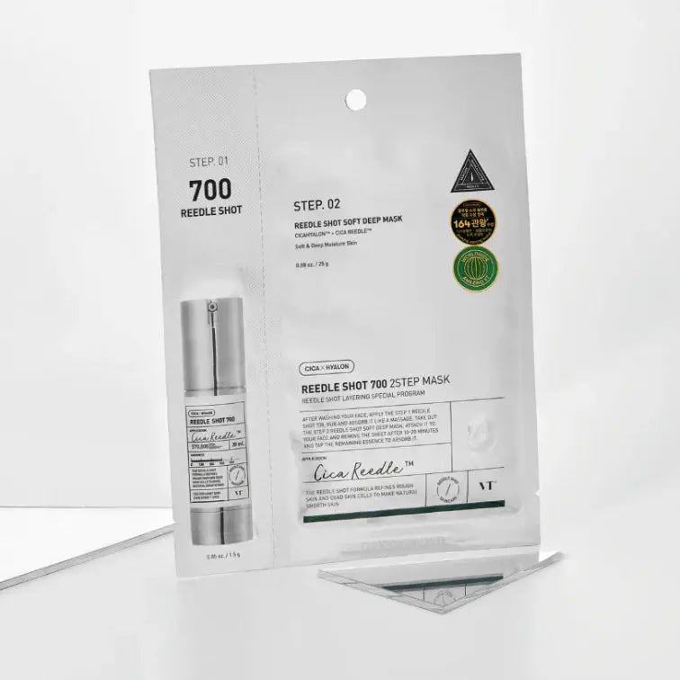 VT Cosmetics Reedle Shot 700 2 - Step Mask 1pc by VT Cosmetics – Sheet Mask