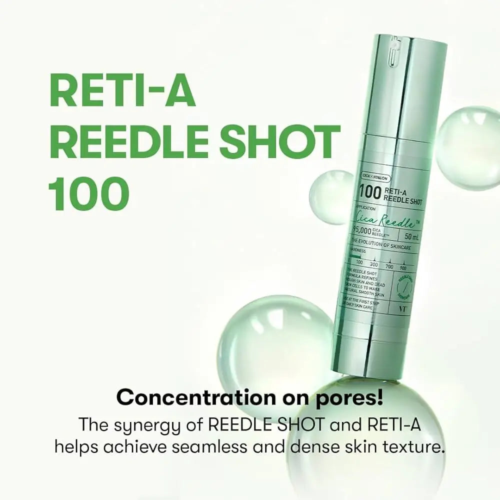 VT Reti - A Reedle Shot 100 Essence 50ml by VT Cosmetics – Toner & Essence