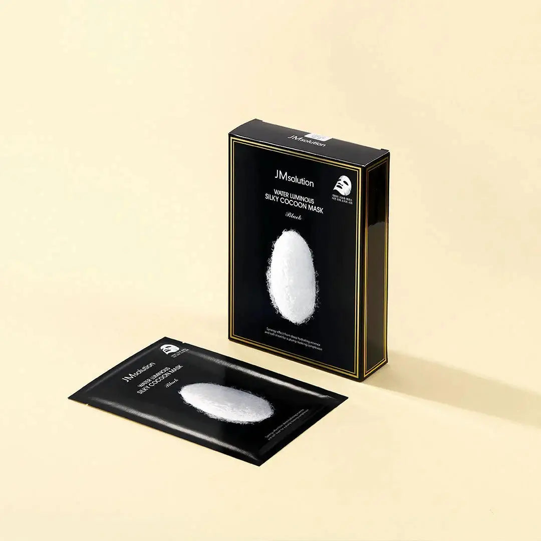 JM Solution Water Luminuous Silky Cocoon Black (10pcs) by JM Solution – Sheet Mask