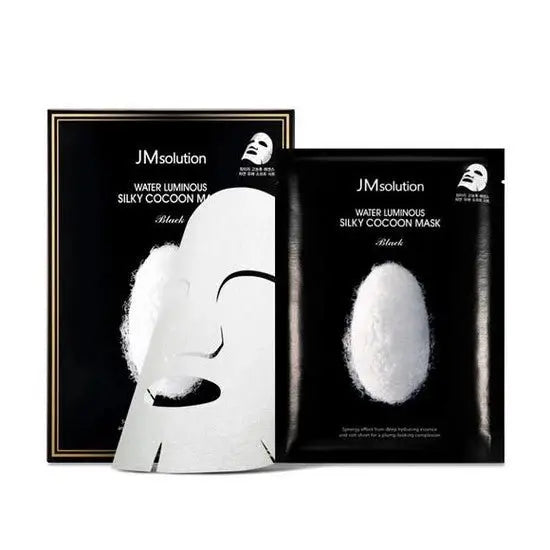 JM Solution Water Luminuous Silky Cocoon Black (10pcs) by JM Solution – Sheet Mask