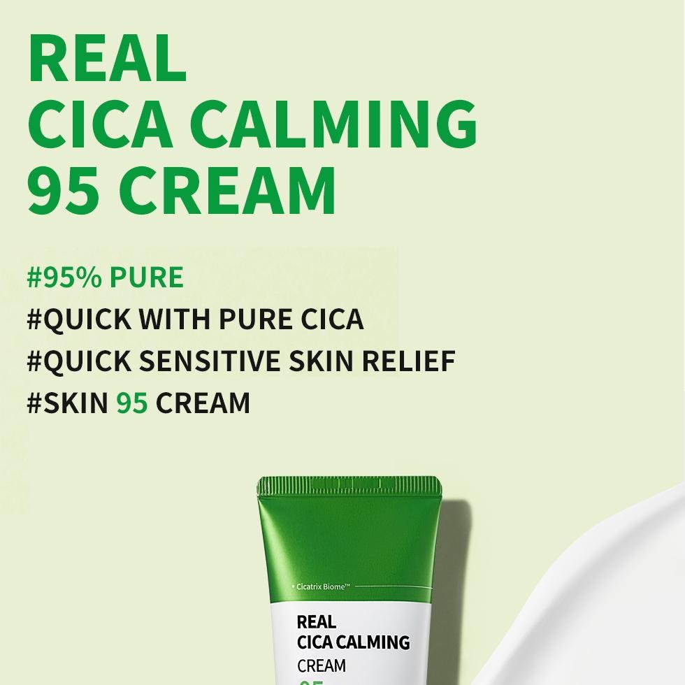WELLAGE Real Cica Calming 95 Cream Cream 80ml by Wellage – Lotion & Cream