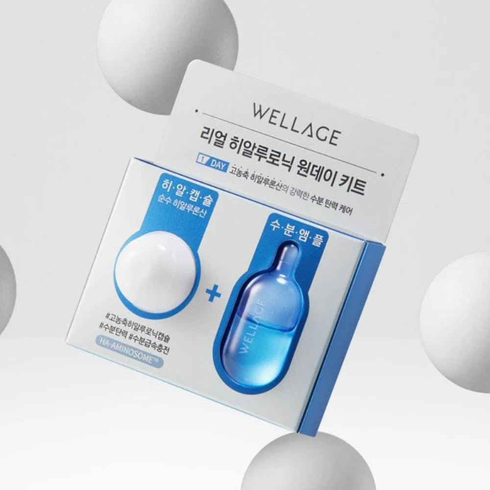 WELLAGE Real Hyaluronic One Day Kit (7 sets) by Wellage – Serum & Ampoule