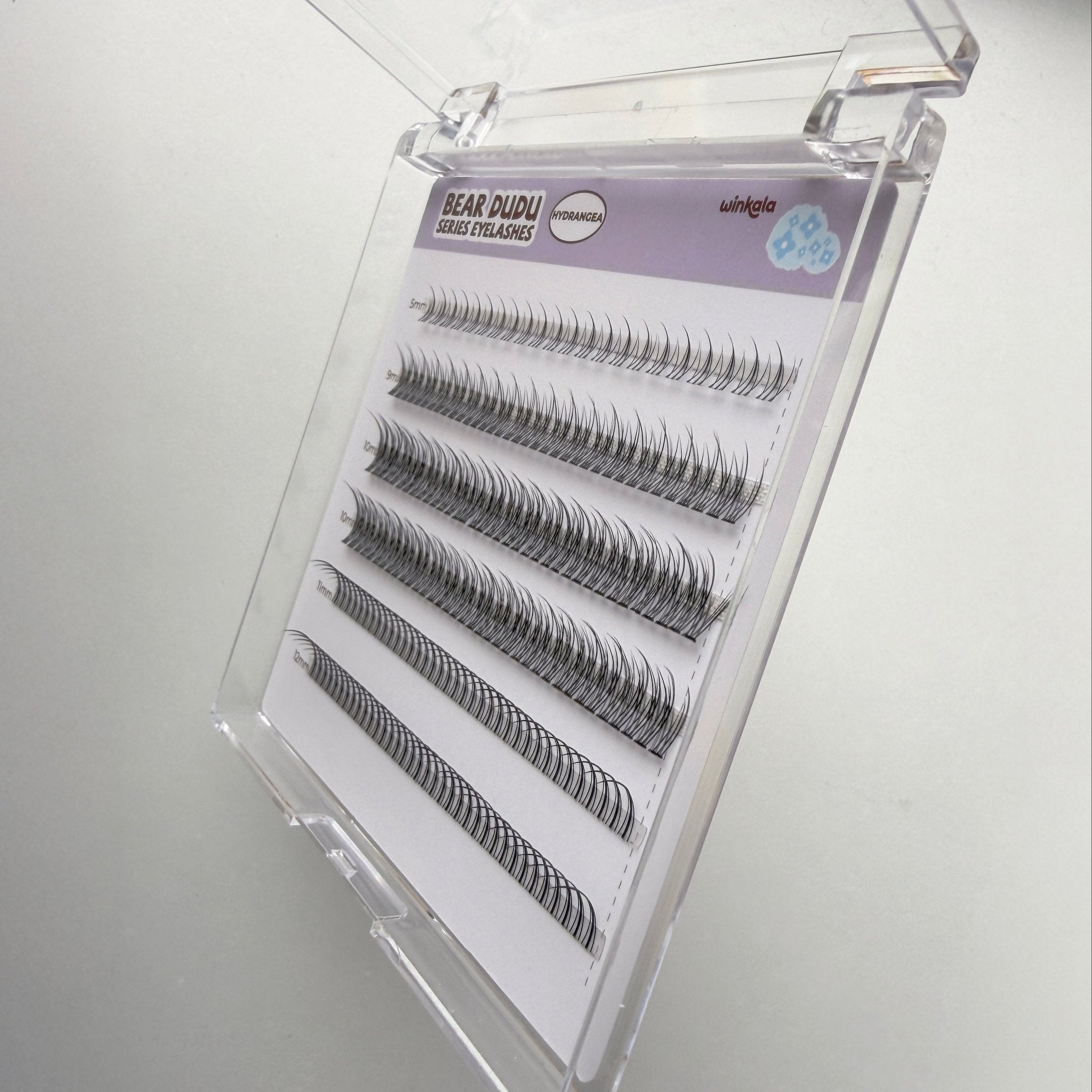 WINKALA Bear Dudu Series Eyelashes Hydrangea 5mm/12mm by Kiokii and... – False Lashes