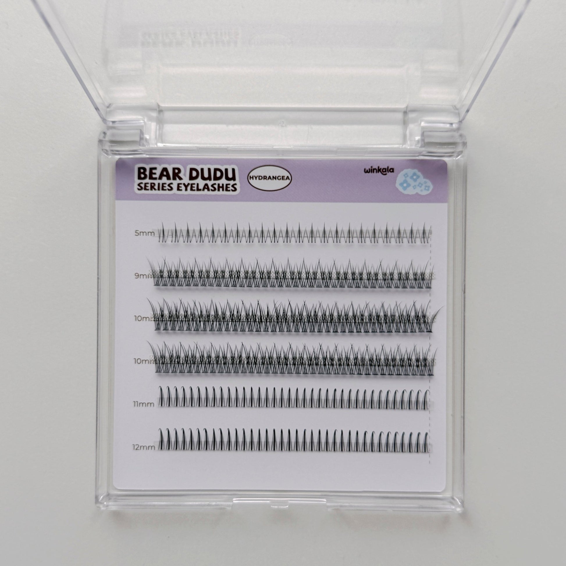 WINKALA Bear Dudu Series Eyelashes Hydrangea 5mm/12mm by Kiokii and... – False Lashes
