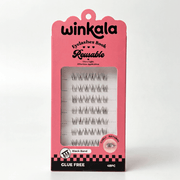 WINKALA Eyelash Book - Reusable & Glue Free (Crystal Manga) 9mm - 12mm by Kiokii and... – False Lashes