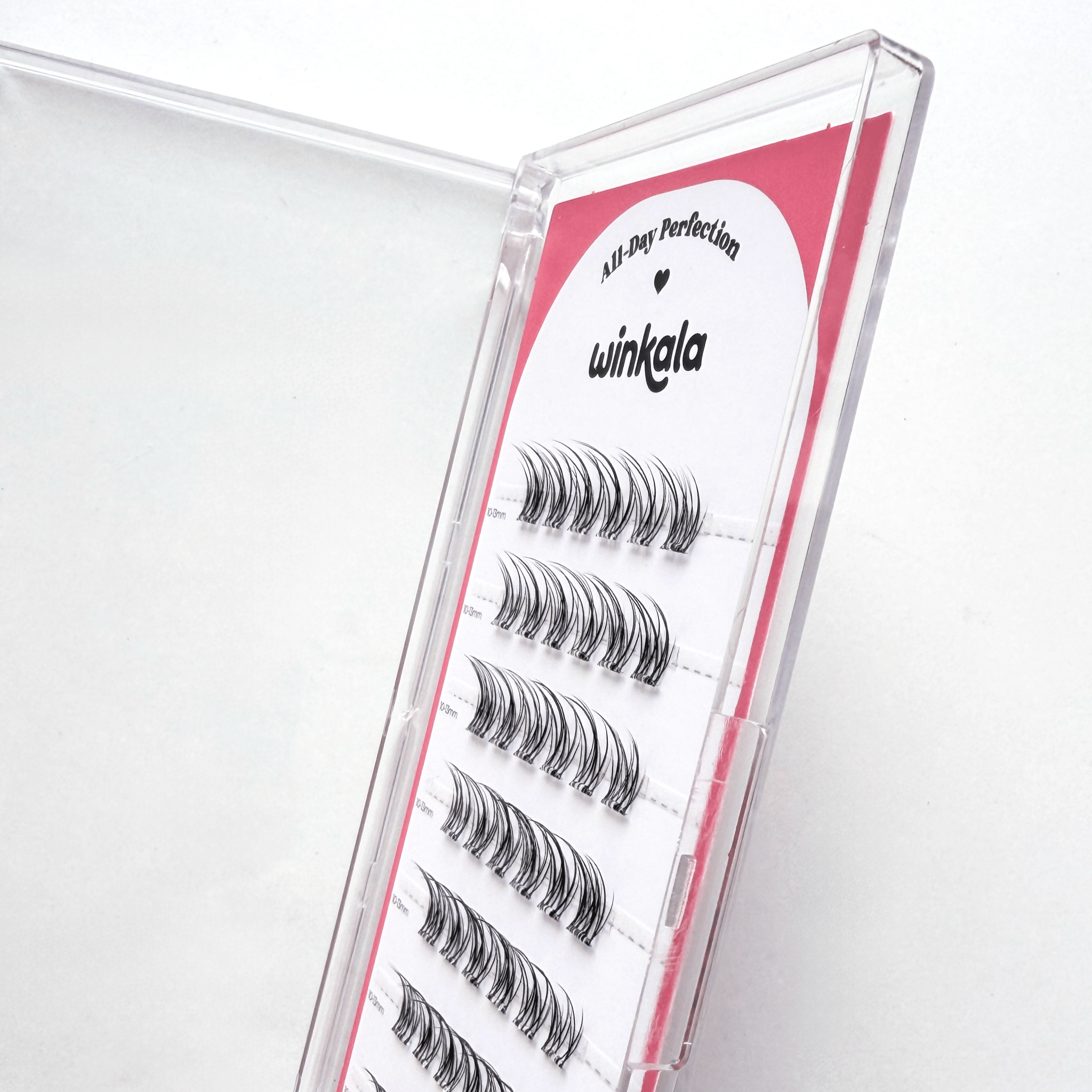 WINKALA Eyelash Book - Reusable & Glue Free (Crystal Manga) 9mm - 12mm by Kiokii and... – False Lashes