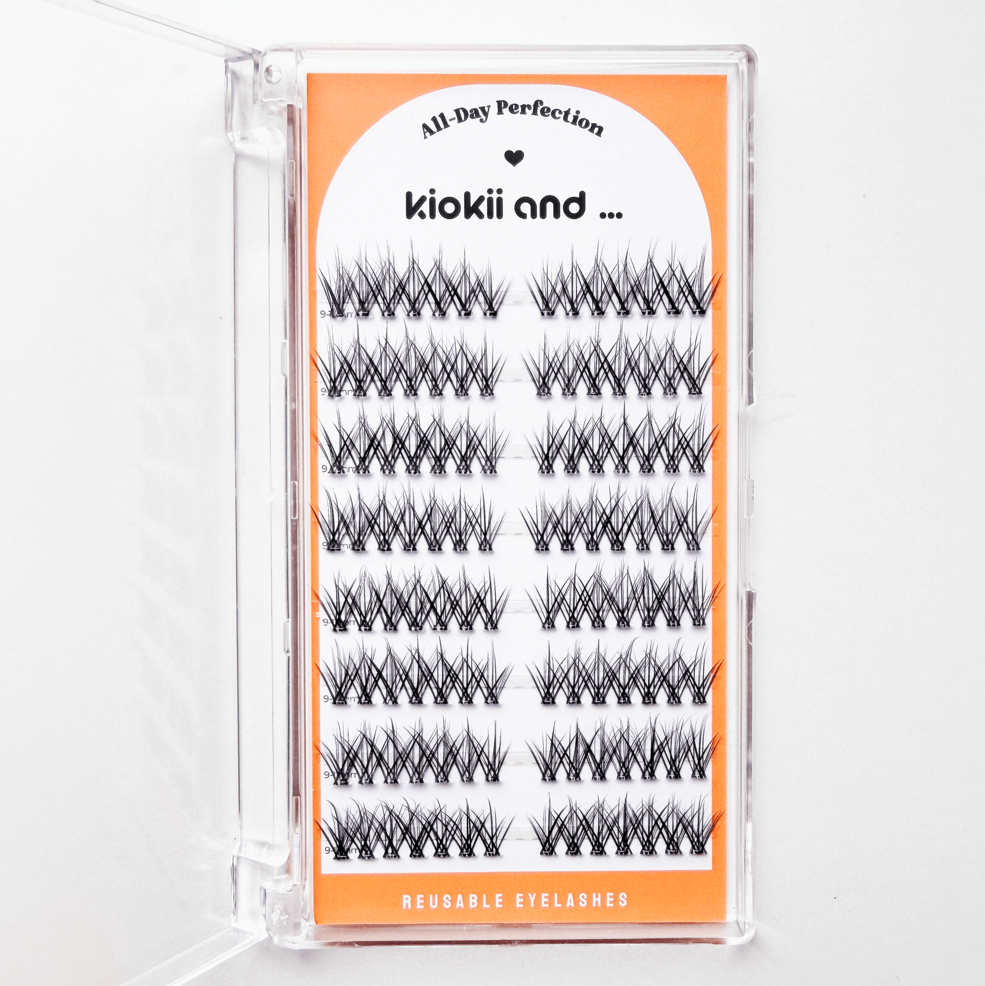 WINKALA Eyelashes Book - Reusable & Glue Free (Curly Natural) 10mm - 13mm by Kiokii and... – False Lashes