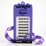 WINKALA Eyelashes Book - Reusable & Glue Free (Lightweight Eye-Enlarging) 10-12mm by Kiokii and... – False Lashes