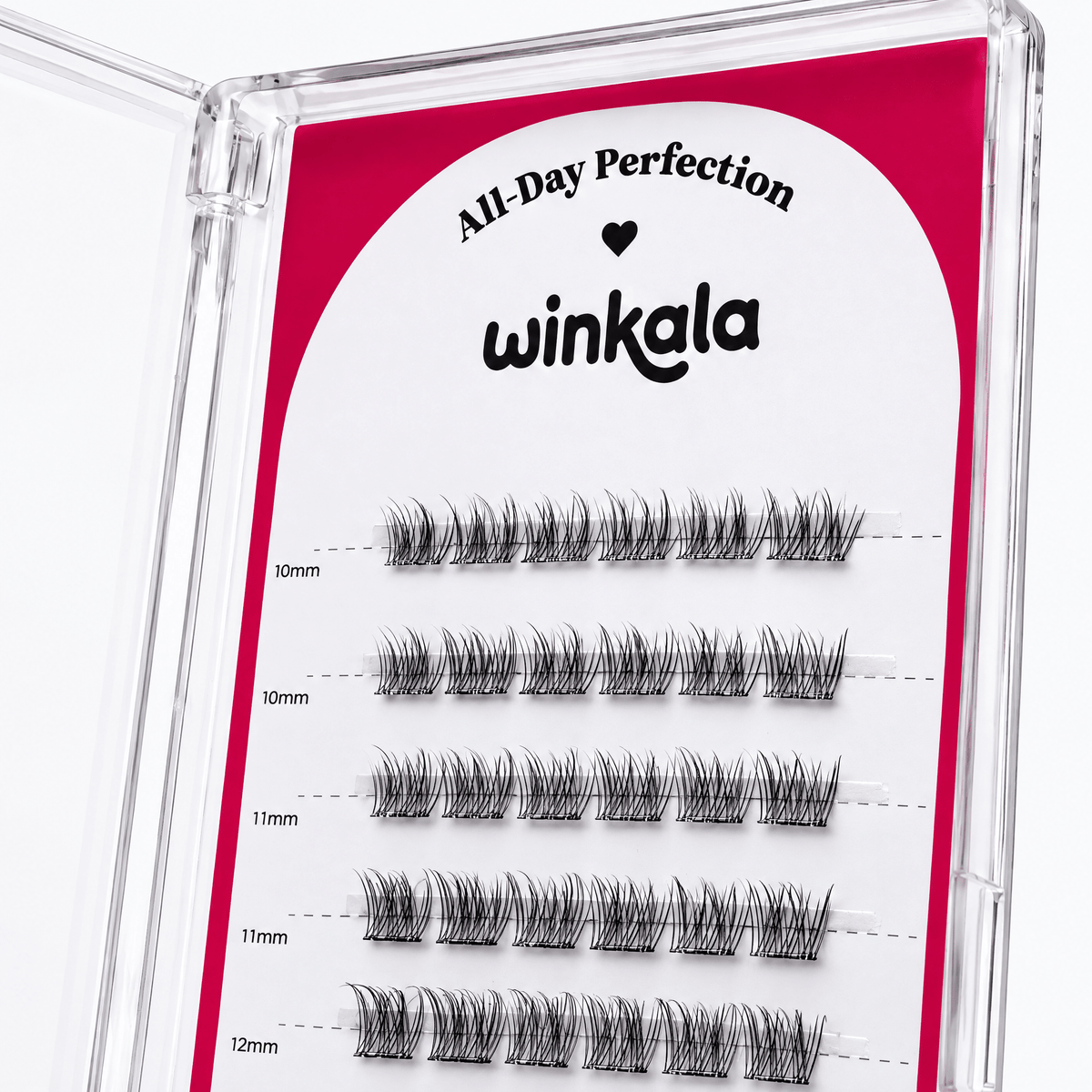 WINKALA Eyelashes Book - Reusable & Glue Free (Lightweight Natural) 10-12mm by Kiokii and... – False Lashes