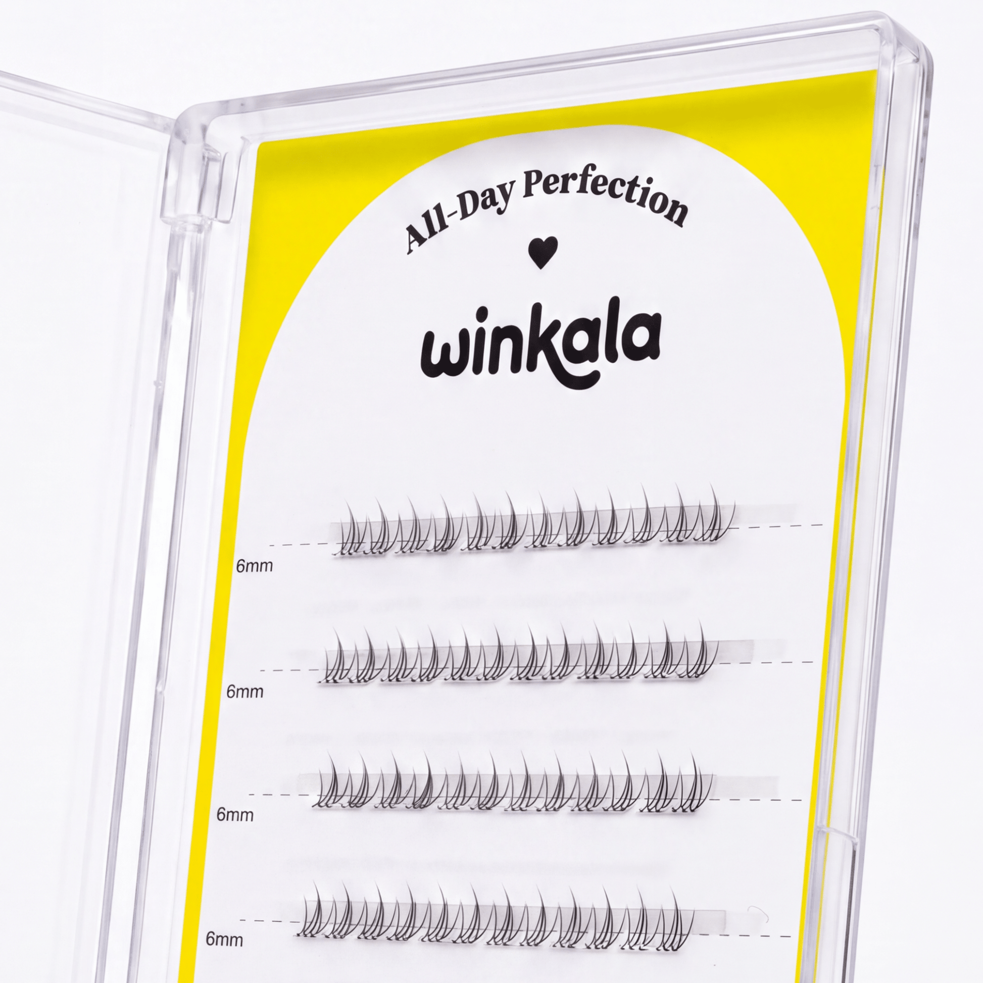 WINKALA Eyelashes Book - Reusable & Glue Free (Lightweight Natural) 6mm by Kiokii and... – False Lashes