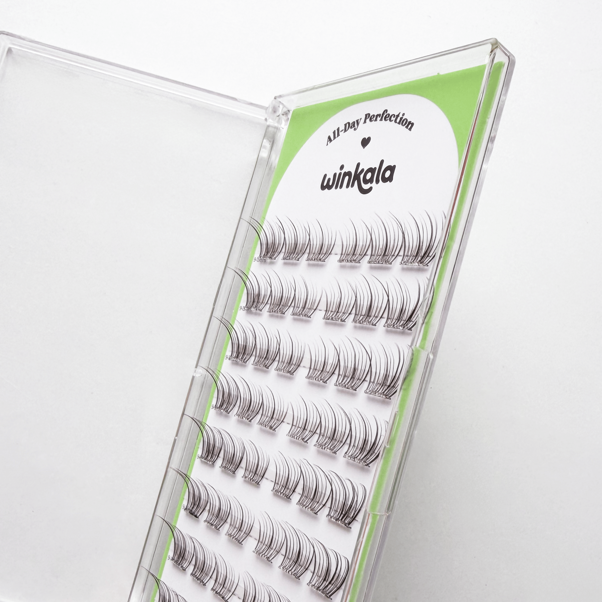 WINKALA Eyelashes Book - Reusable & Glue Free (Lightweight Natural) 9mm - 13mm by Kiokii and... – False Lashes