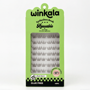 WINKALA Eyelashes Book - Reusable & Glue Free (Lightweight Natural) 9mm - 13mm by Kiokii and... – False Lashes