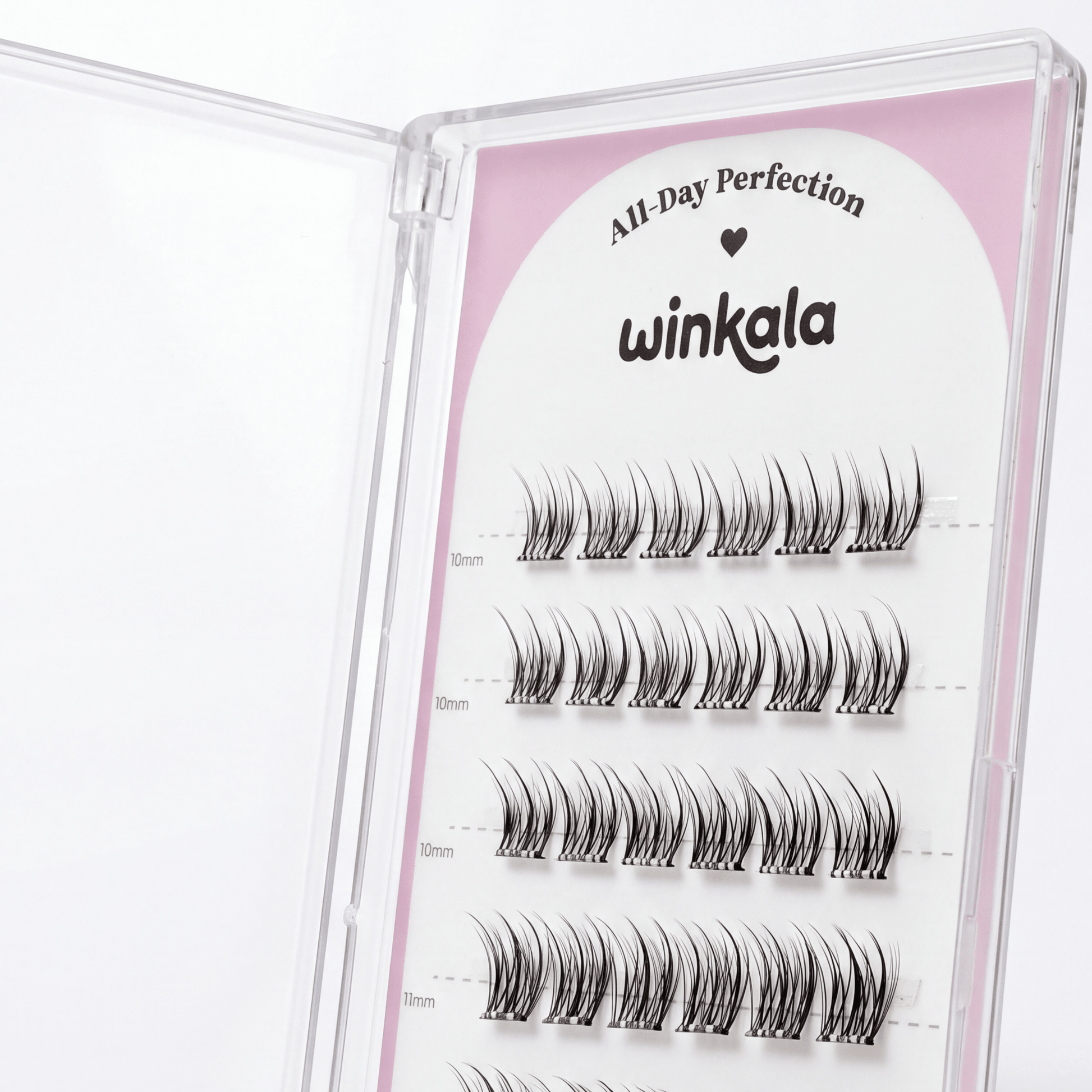 WINKALA Eyelashes Book - Reusable & Glue Free (Lightweight Versatile) 10-12mm by Kiokii and... – False Lashes