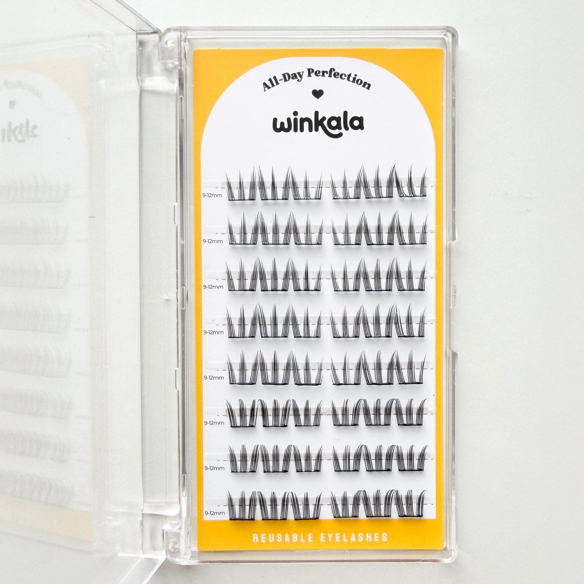 WINKALA Eyelashes Book - Reusable & Glue Free (Soft Photogenic) 9mm - 12mm by Kiokii and... – False Lashes