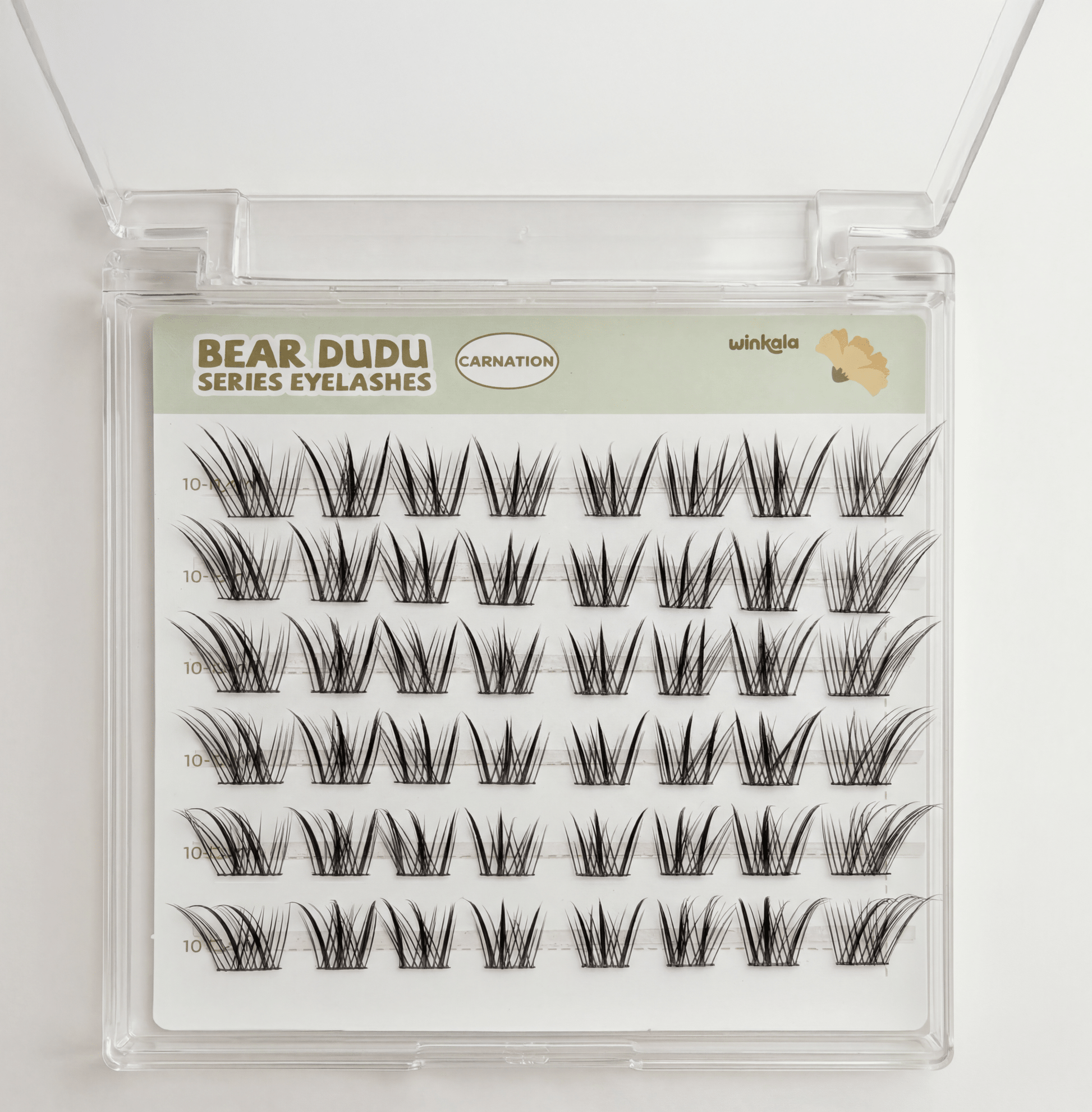 WINKALA False Eyelashes - Carnation Style 12mm by Kiokii and... – False Lashes