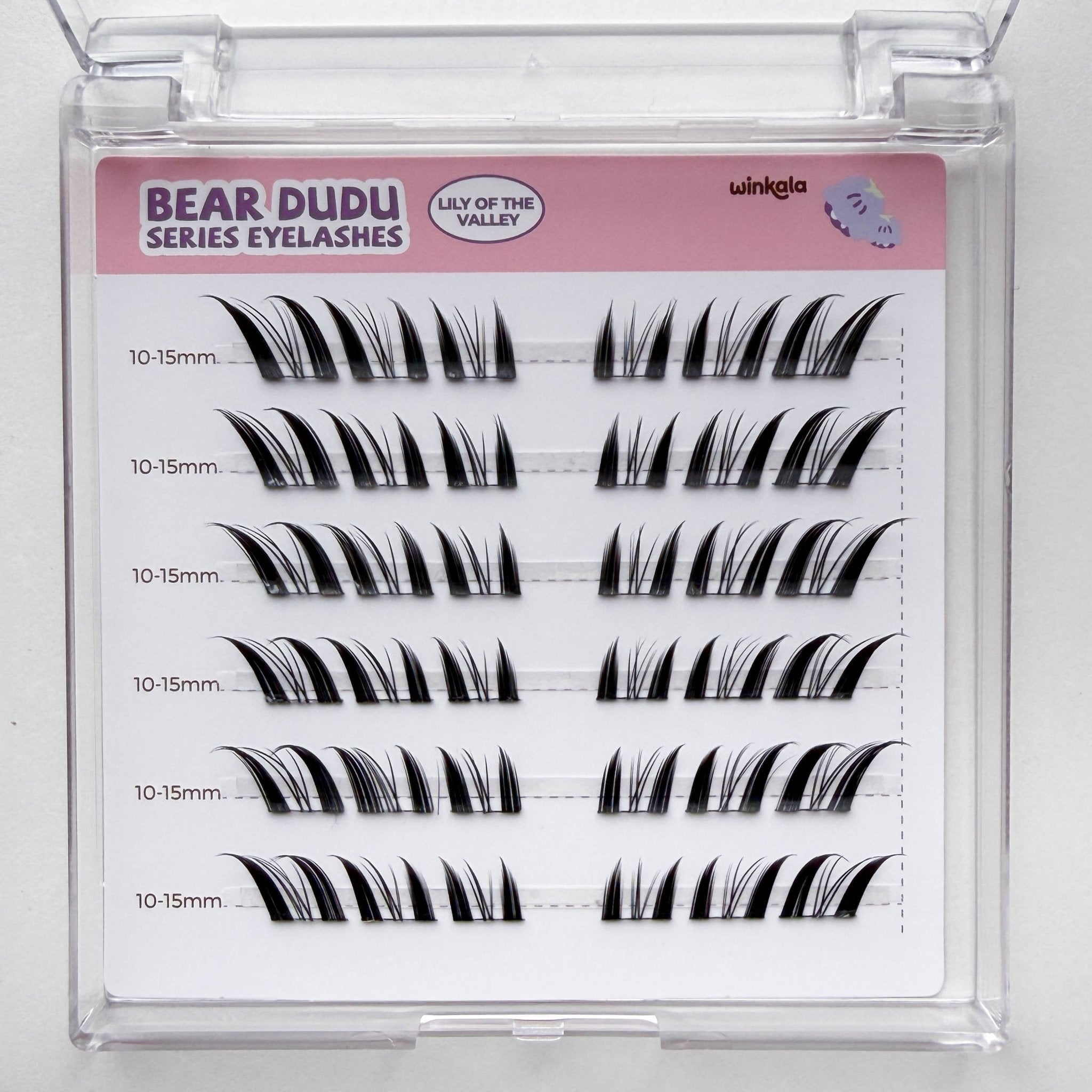 WINKALA False Eyelashes Lily of the Valley Style 10mm - 15mm by Kiokii and... – False Lashes