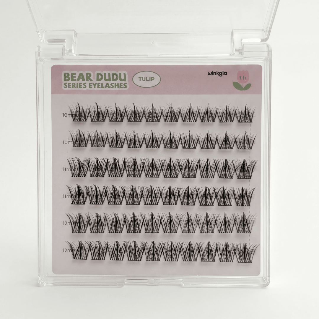 WINKALA False Eyelashes Tulip Style 10mm - 12mm 60pcs by Kiokii and... – False Lashes