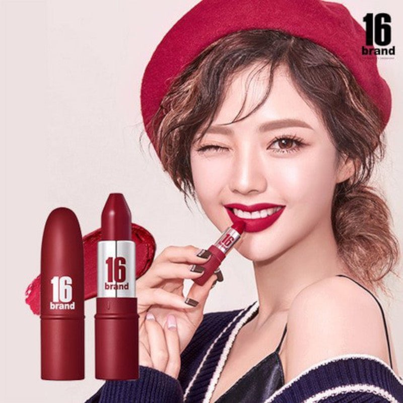 16Brand Lip Stick Cherry Almond - 16Brand | Kiokii and...