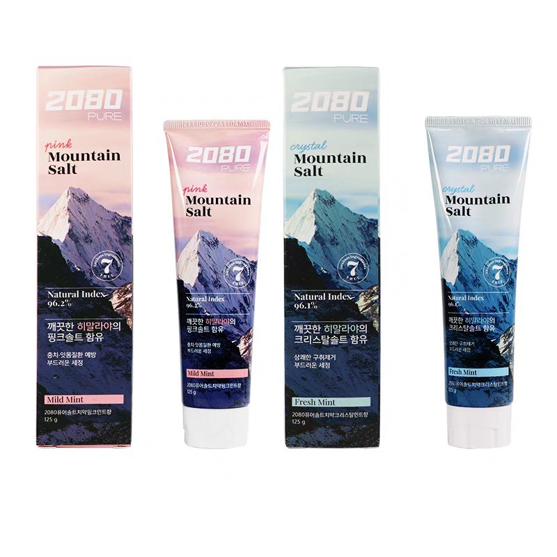 2080 Mountain Salt Toothpaste Pure 120g - Aekyung 2080 | Kiokii and...