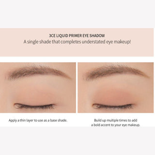 3CE Liquid Primer Eye Shadow - 3CE | Kiokii and...