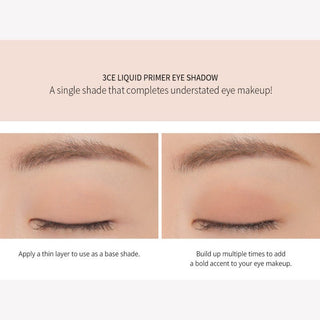 3CE Liquid Primer Eye Shadow - 3CE | Kiokii and...