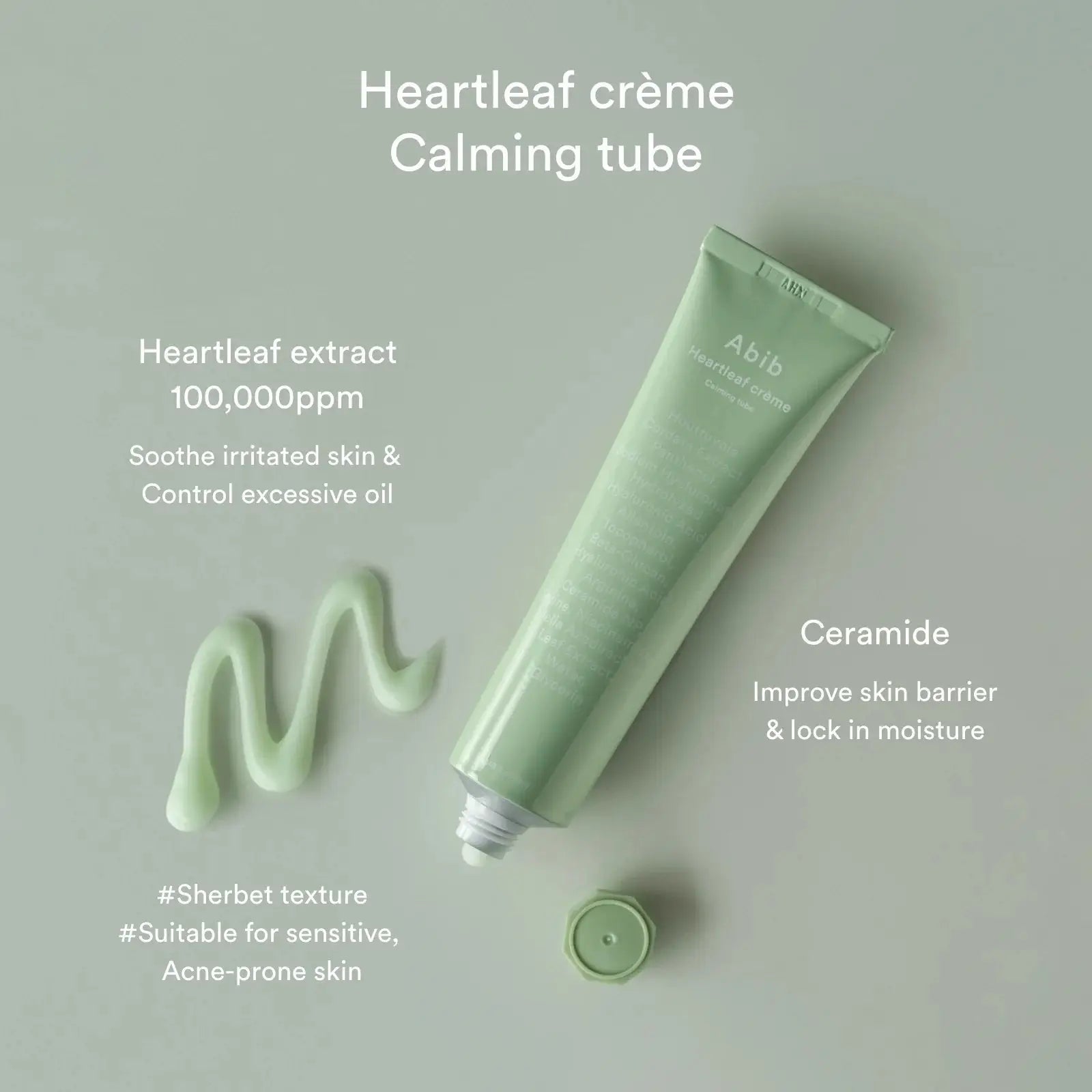 Abib Heartleaf Cream Calming Tube 75ml by Abib – Lotion & Cream