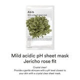 Abib Mild Acidic PH Sheet Mask Jericho Rose Fit - Abib | Kiokii and...