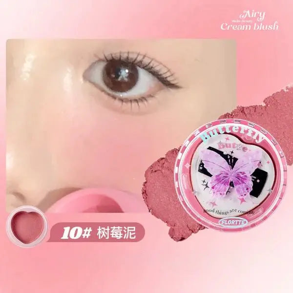 Flortte Airy Cream Blush (10 shades) by Flortte – Blush