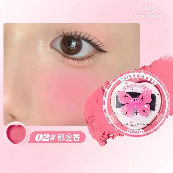 Flortte Airy Cream Blush (10 shades) by Flortte – Blush