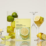 Anua Green Lemon Vita C Blemish Serum Mask 25ml - Anua | Kiokii and...